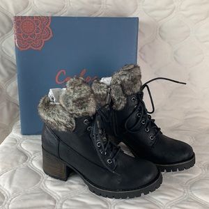 Closet Closing Sale!! Carlos by Carlos Santana Gabby Black Boots 8.5M